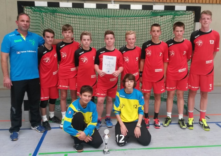 Der mC-Jugend gelingt Coup beim Saale Cup